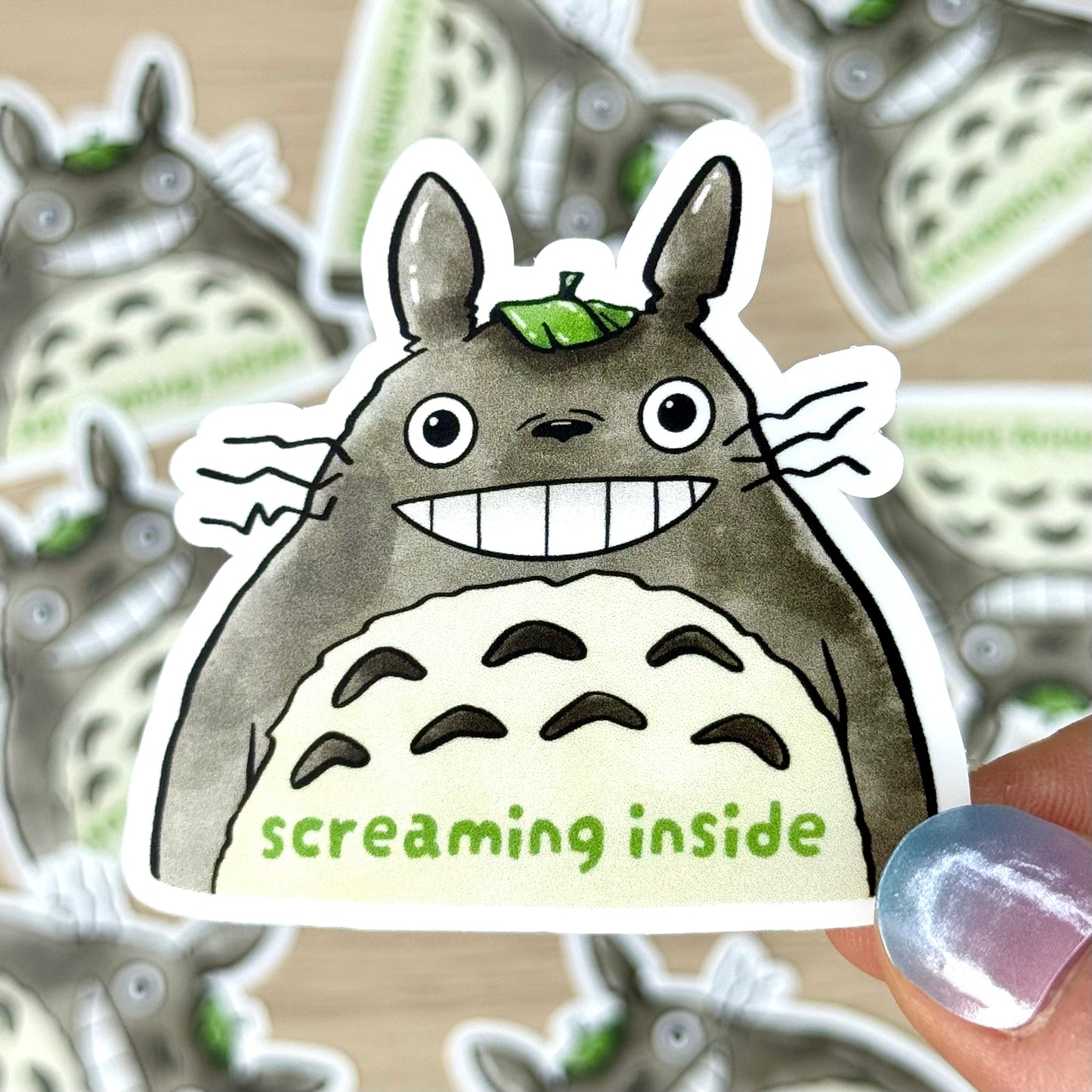 Sticker Vinyle - Screaming inside